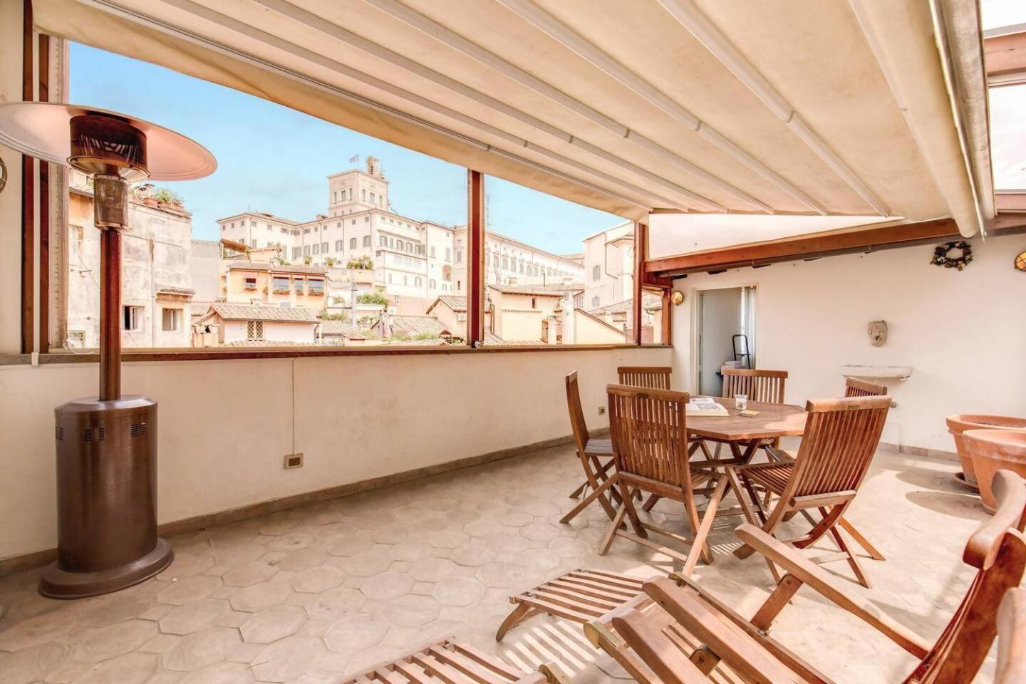 Attic With Terrace By Trevi Fountain Appartement *